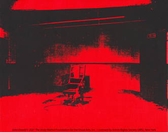 Andy Warhol Little Electric Chair, 1964/65