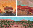 Shonto Begay (3) Paintings, 2011 & 2012