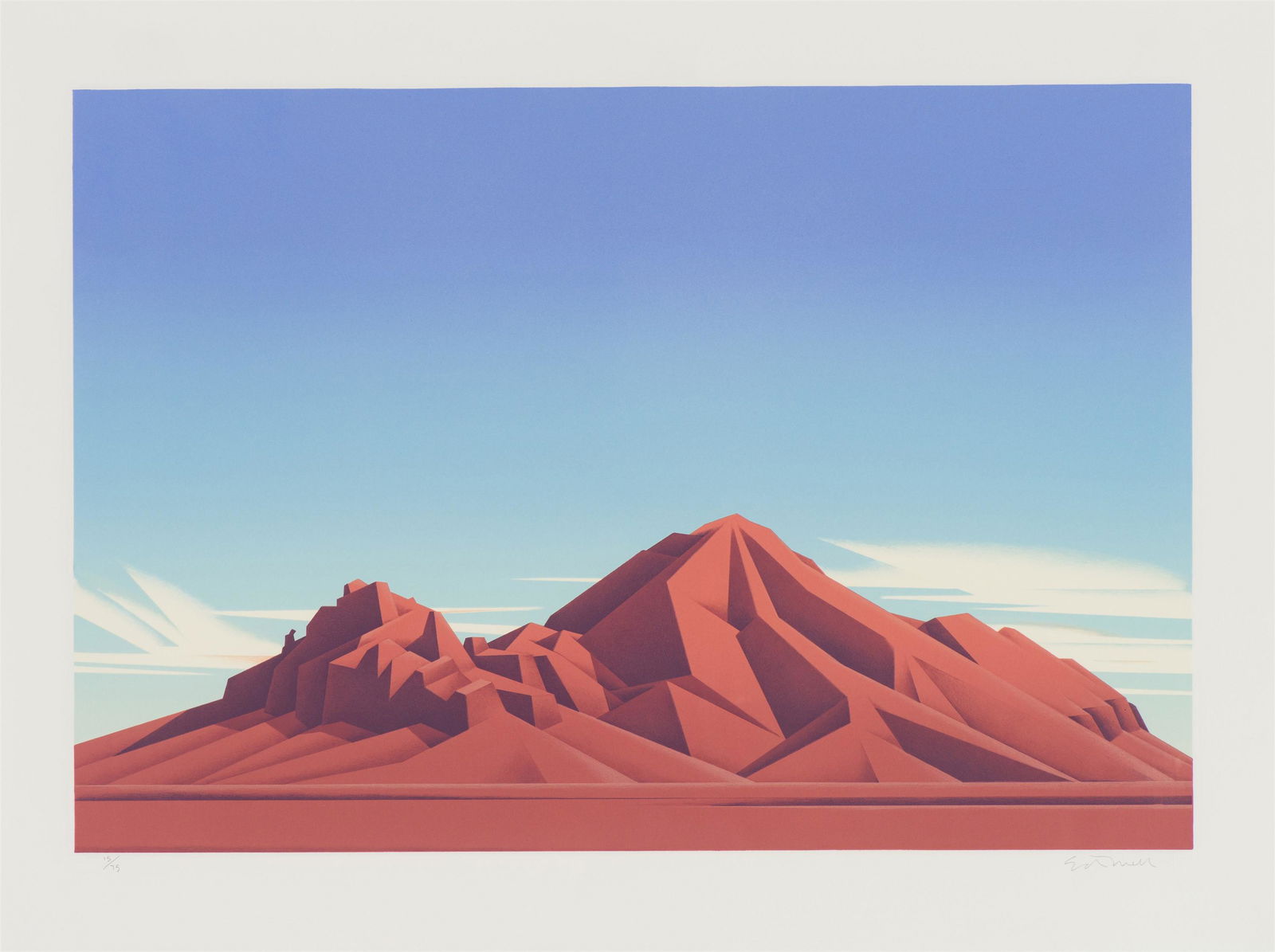Ed Mell Camelback Mountain, 1981 (1 of 2)