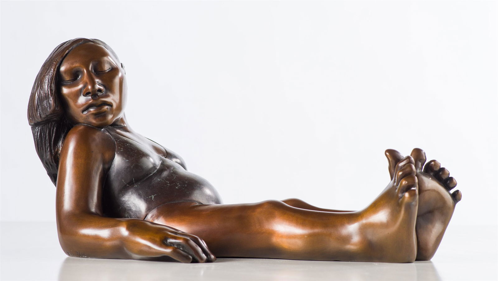 Roxanne Swentzell Bathing Beauty, ca. 2000 (1 of 3)