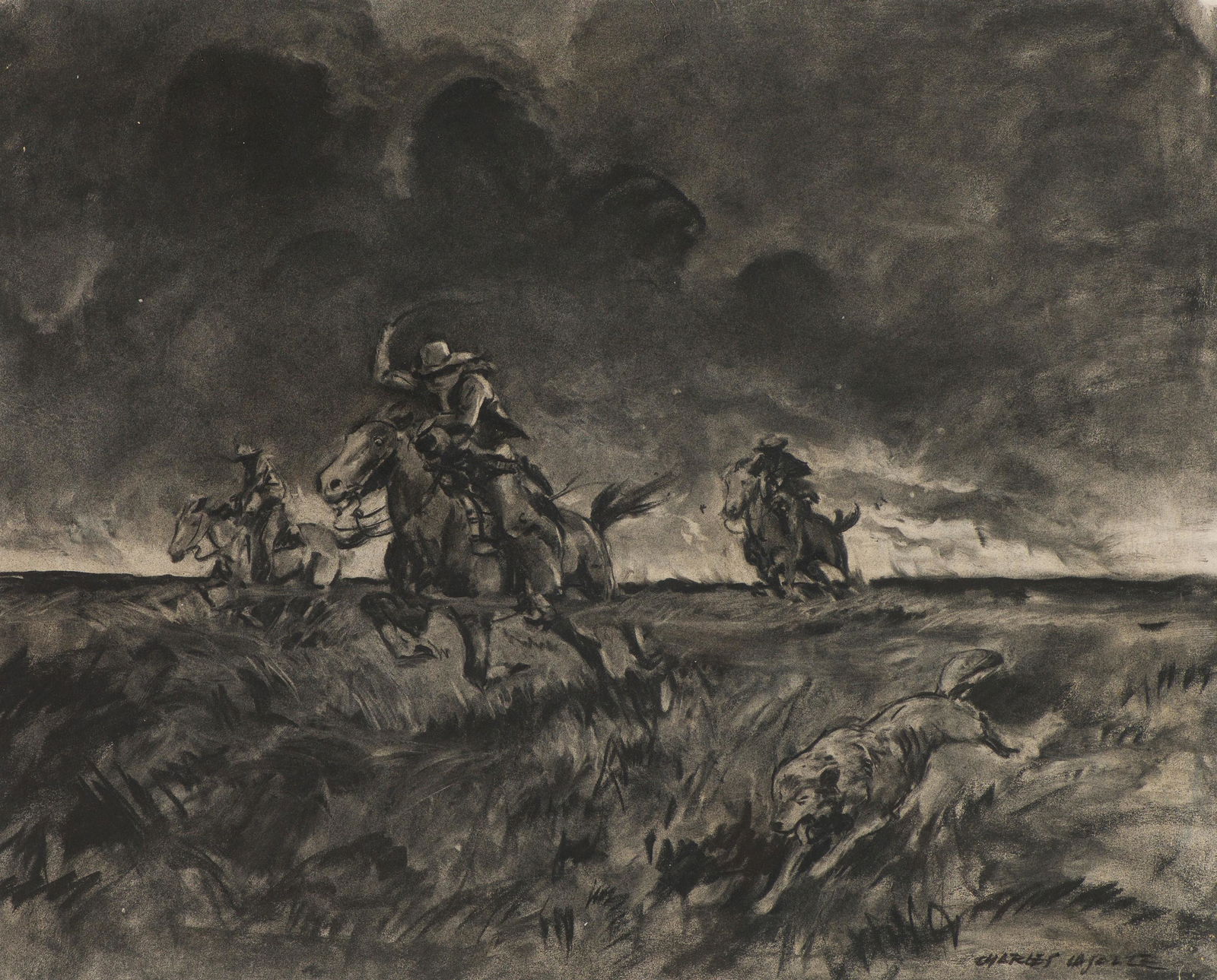 Charles LaSalle Night Riders (1 of 2)