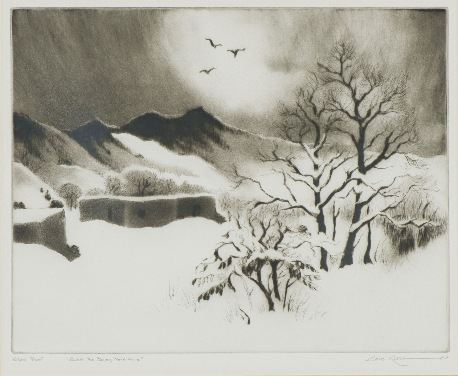 Gene Kloss Quoth the Raven, Nevermore, 1973 (1 of 2)