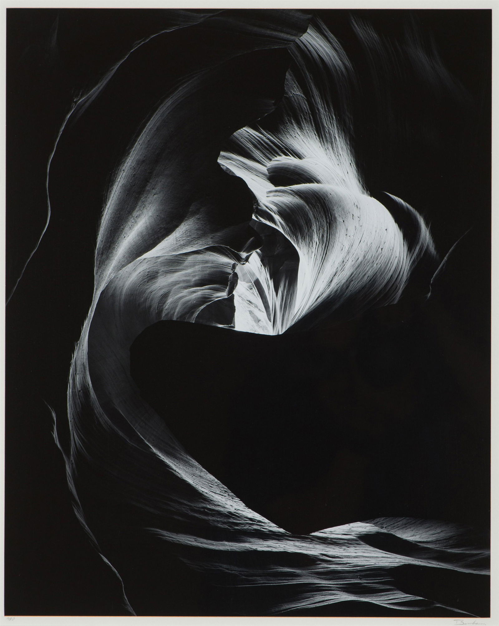 Bruce Barnbaum Circular Chimney, Antelope Canyon, 1980 (1 of 2)