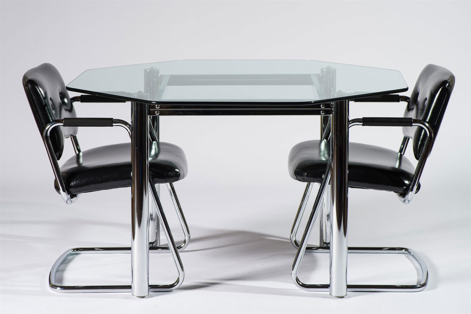 Unknown Artist Modern Four-Top Dining Set (1 of 6)