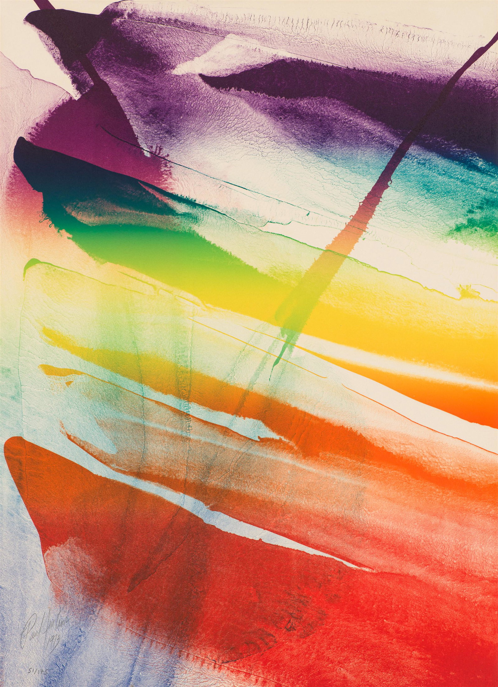 Paul Jenkins Phenomena Franklin's Kite, 1973 (1 of 1)