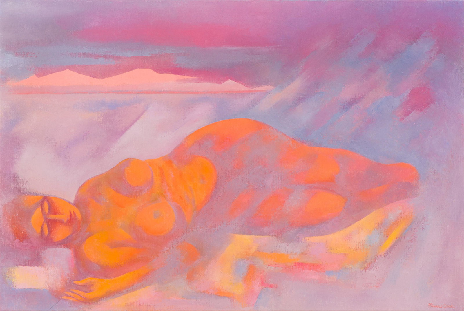 Howard Cook Siesta, 1973 (1 of 2)