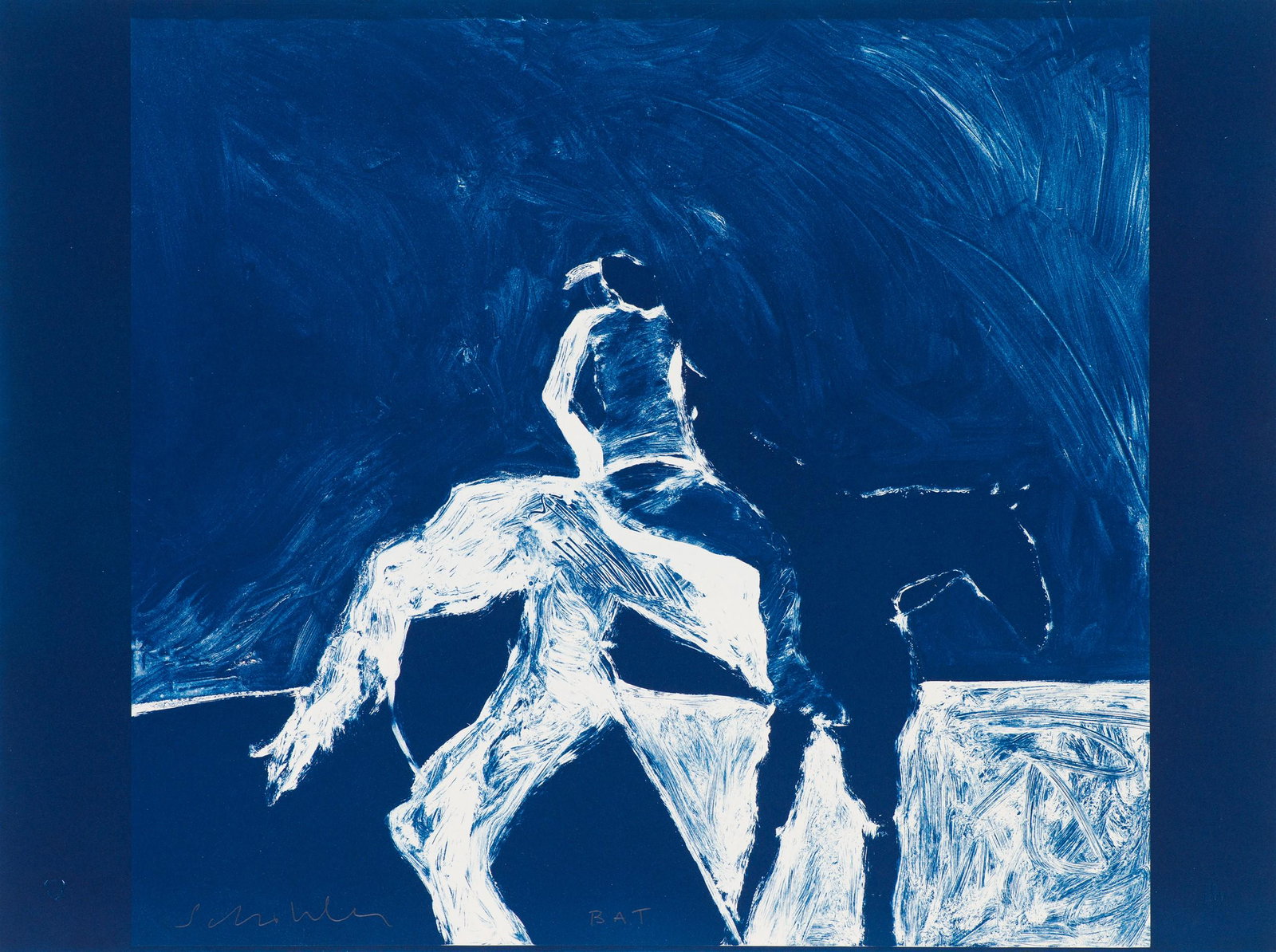 Fritz Scholder Indian on Horse, 1987 (1 of 1)