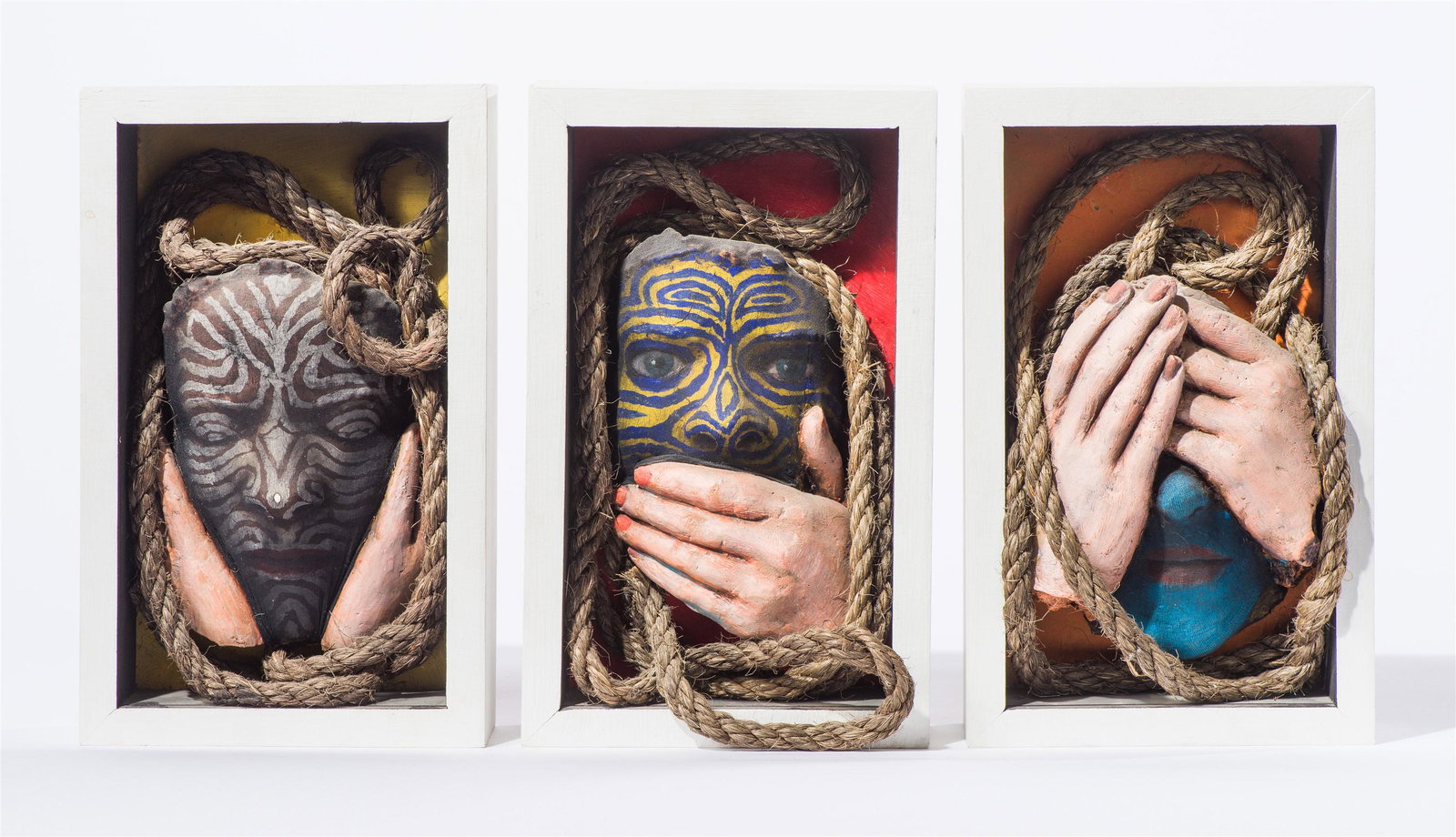 Roberto Márquez Hear No Evil, Speak No Evil, See No Evil (triptych), 1994 (1 of 4)