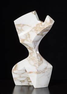 John Bartolomeo Torso, 2004: John Bartolomeo (American, 1923-2012) Torso, 2004 Marble 22.75 x 12 x 6 (in) Incised John Bartolomeo 2004, back