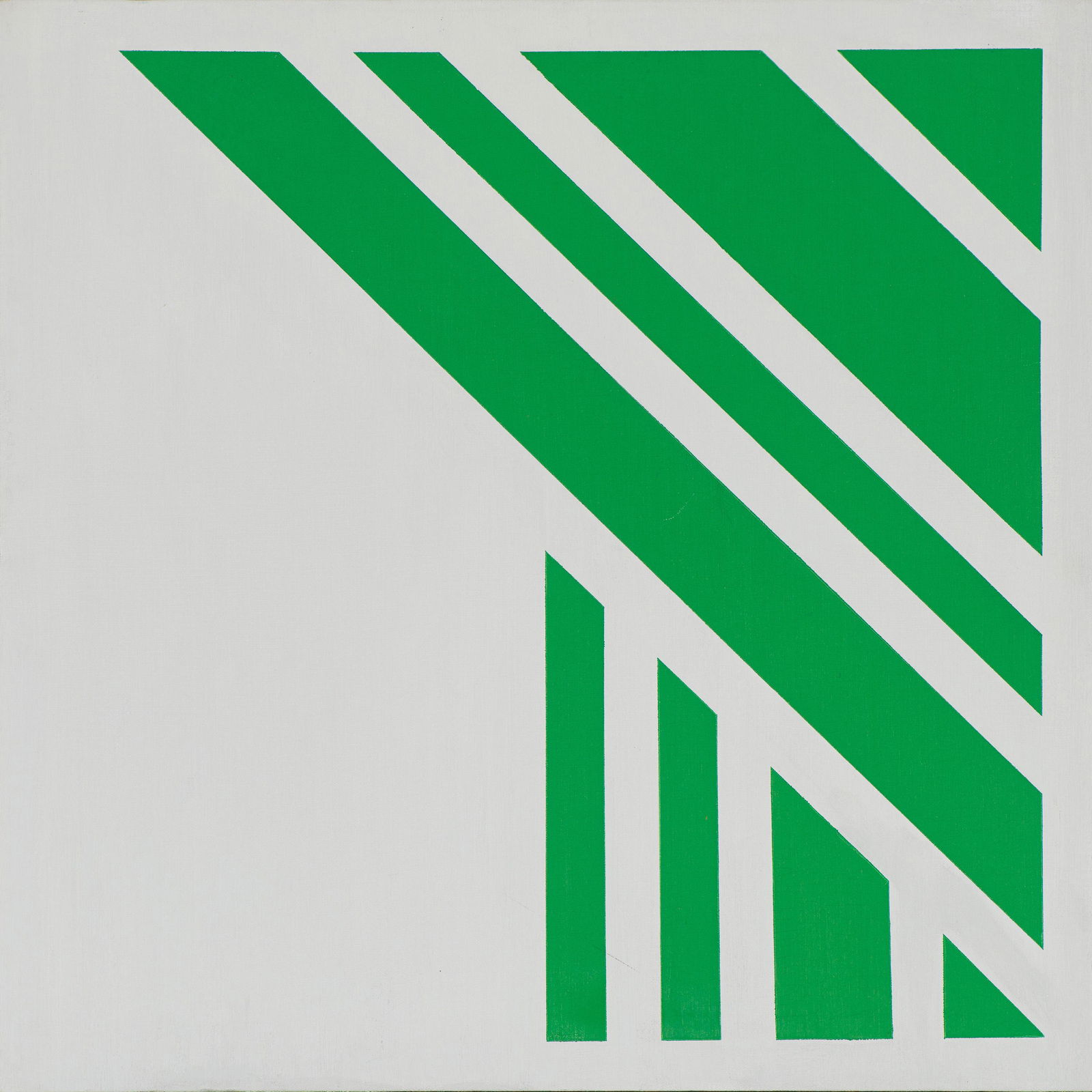 Florence Millner Arnold Untitled (Green), 1970: Florence Millner Arnold (American, 1900-1994) Untitled (Green), 1970 Oil on canvas 24 x 24 (in) 25 x 25 x 1.5 (in) Framed Signed and dated Florence Arnold '70, verso Artist's address, verso.