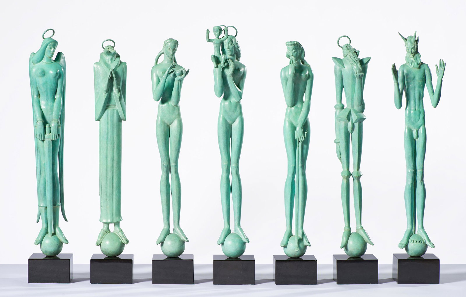 Marshall Fredericks Saints and Sinners (7 works), 1976 (1 of 5)