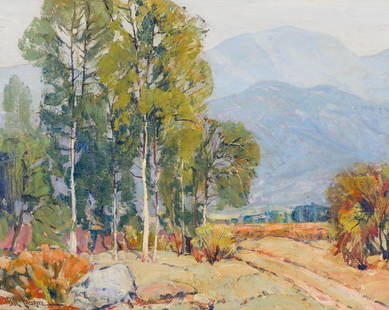 Paul Lauritz Morning Light: Paul Lauritz (American, 1889-1975) Morning Light Oil on canvas 22 x 28 (in) 26.5 x 32.5 x 2 (in) Framed Signed Paul Lauritz, lower left