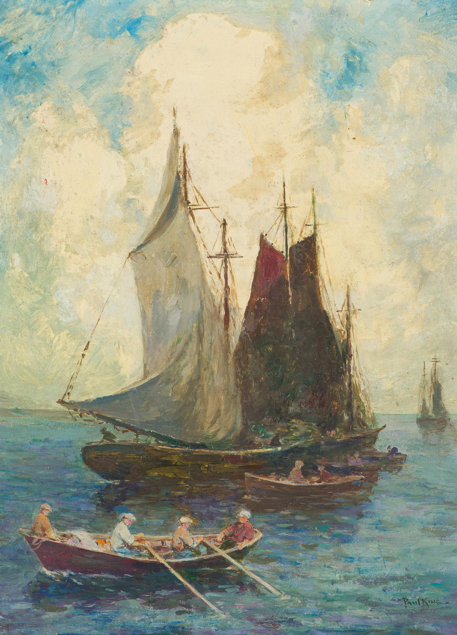 Paul Bernard King Returning Fisherman (1 of 3)