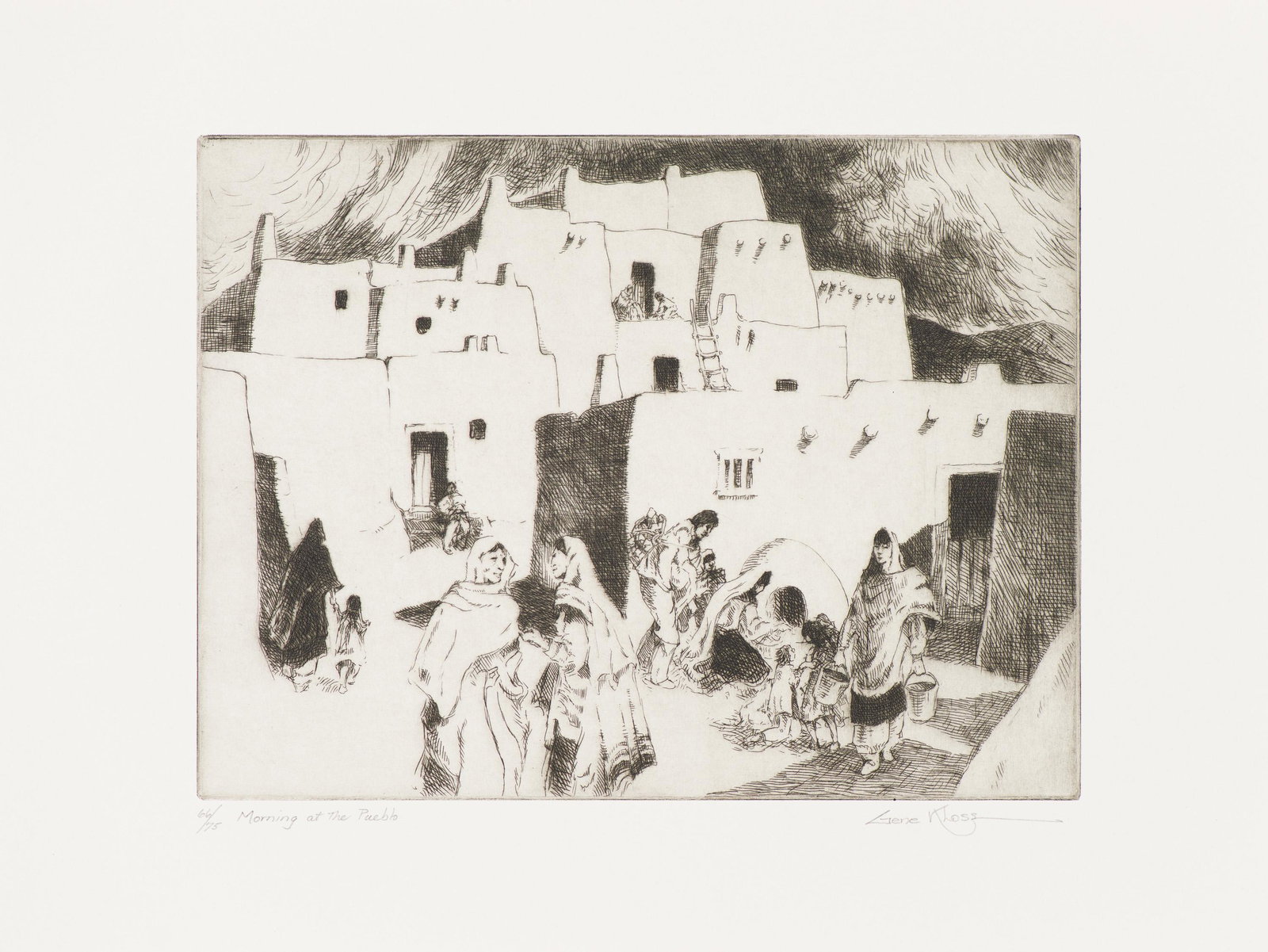 Gene Kloss Morning at the Pueblo (K. 568), 1975 (1 of 1)