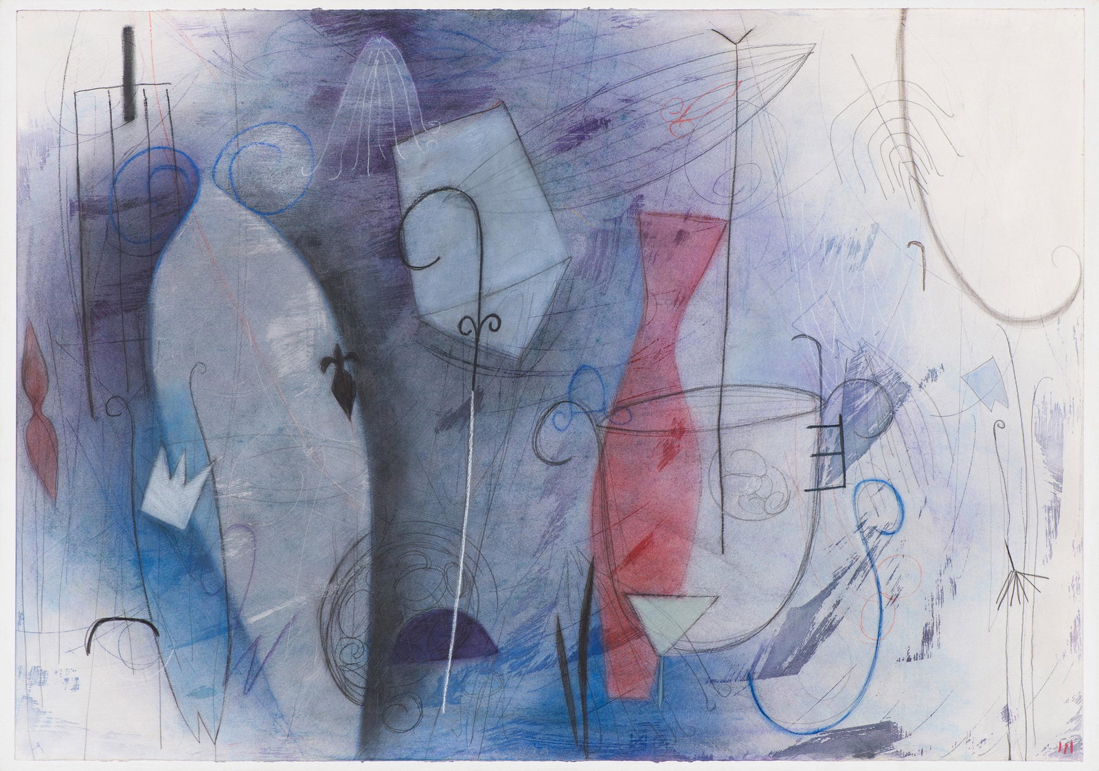 Emmi Whitehorse Crown of White, 1992 (1 of 2)