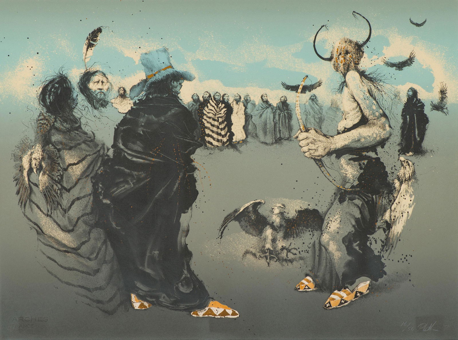 Paul Pletka Horse Chief With The People (T: 76-617), 1976 (1 of 2)