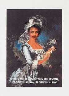 Clinton Fein (2) Condoleezza Rice as Marie Antoinette: Clinton Fein (South African, American, b. 1964) (2) Condoleezza Rice as Marie Antoinette Archival digital prints on paper ed. of 10 60 x 43 (in) 63 x 46 x 2 (in) Framed Signed in pencil Clinton