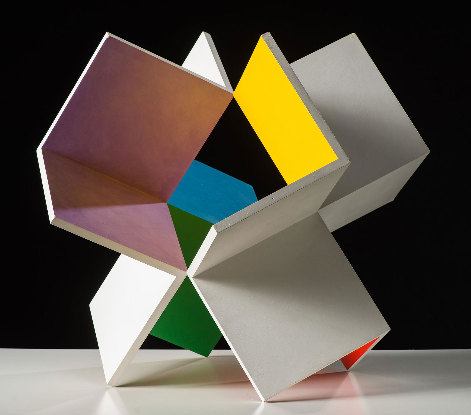 Charles Hess Letschen 1983 #2 (painted panels), 1983 (1 of 2)