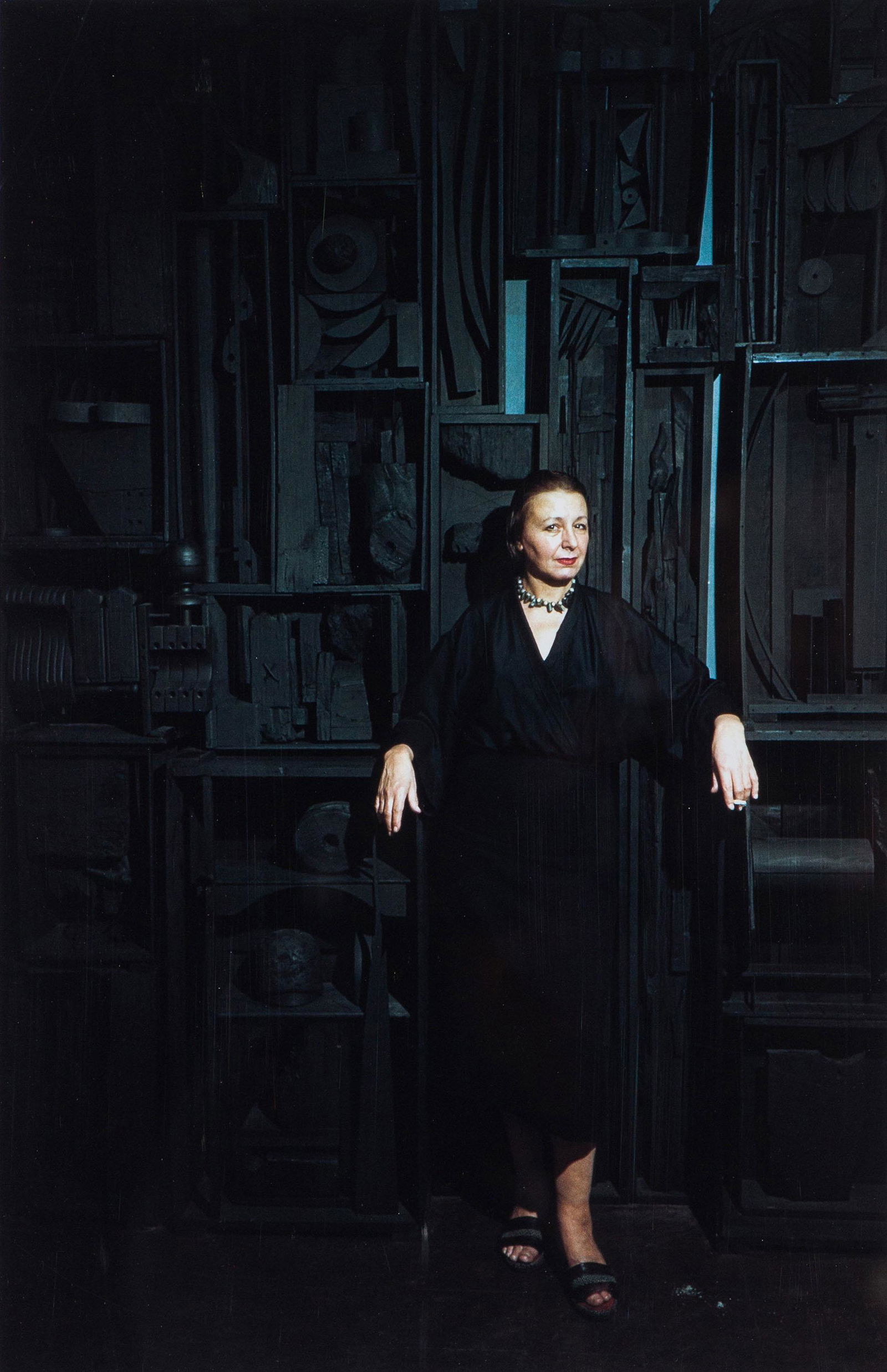 Dan Budnik Louise Nevelson, Cathedral I, Grand Central Gallery, New York, 1958 (1 of 2)