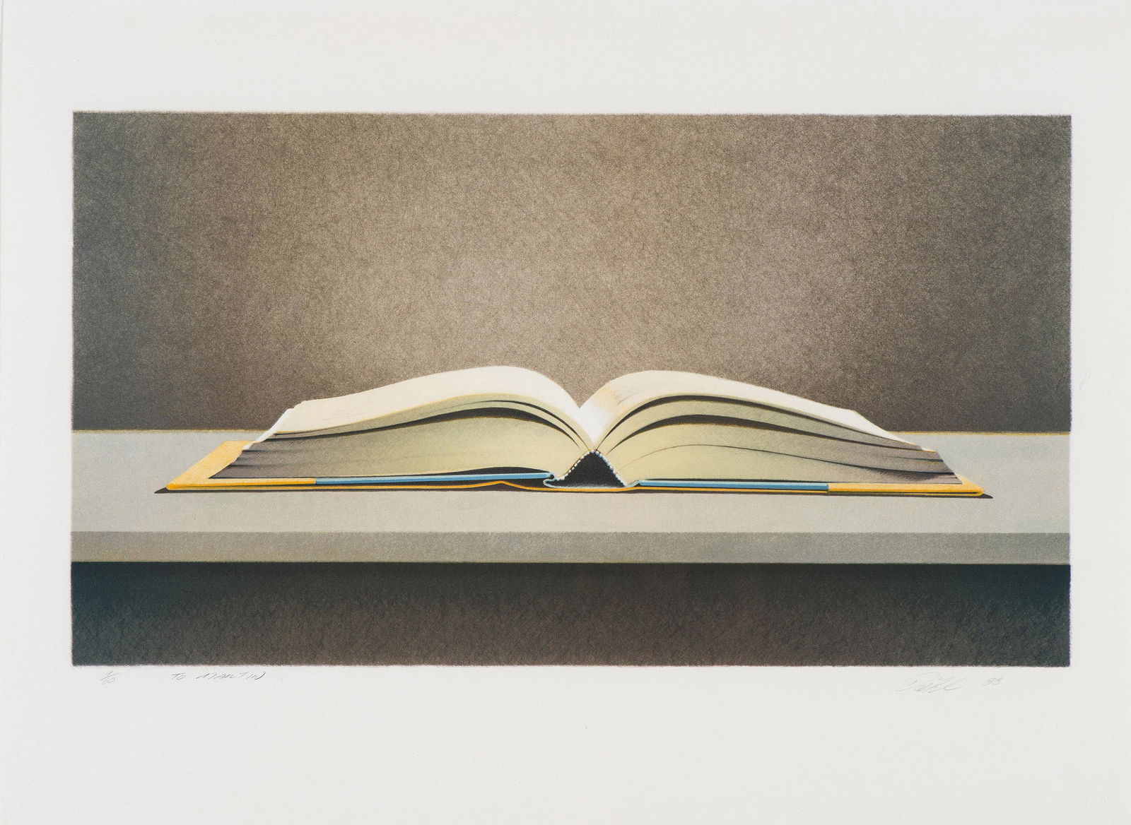Guy Diehl Open Book, 1988 (1 of 2)