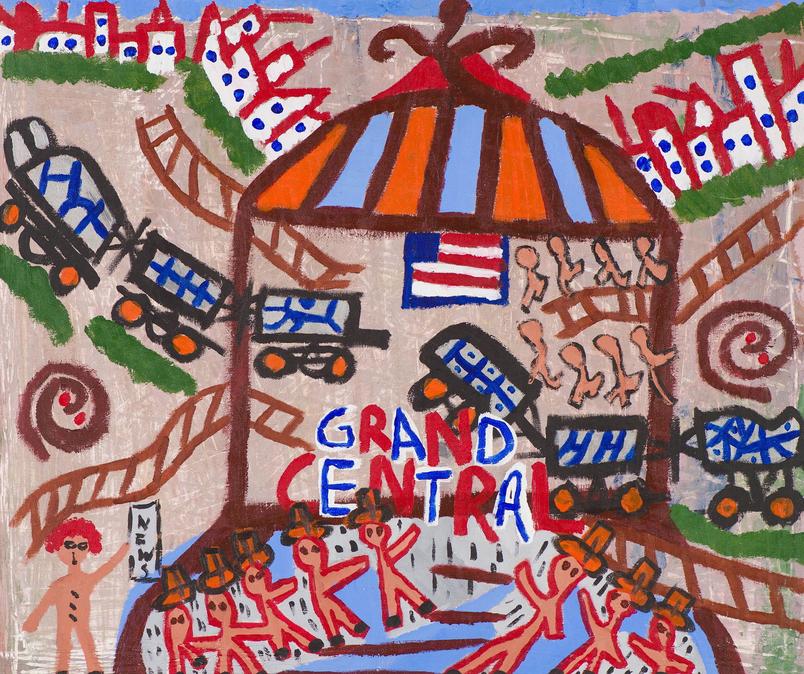 Andy Kane Grand Central, 1977 (1 of 3)