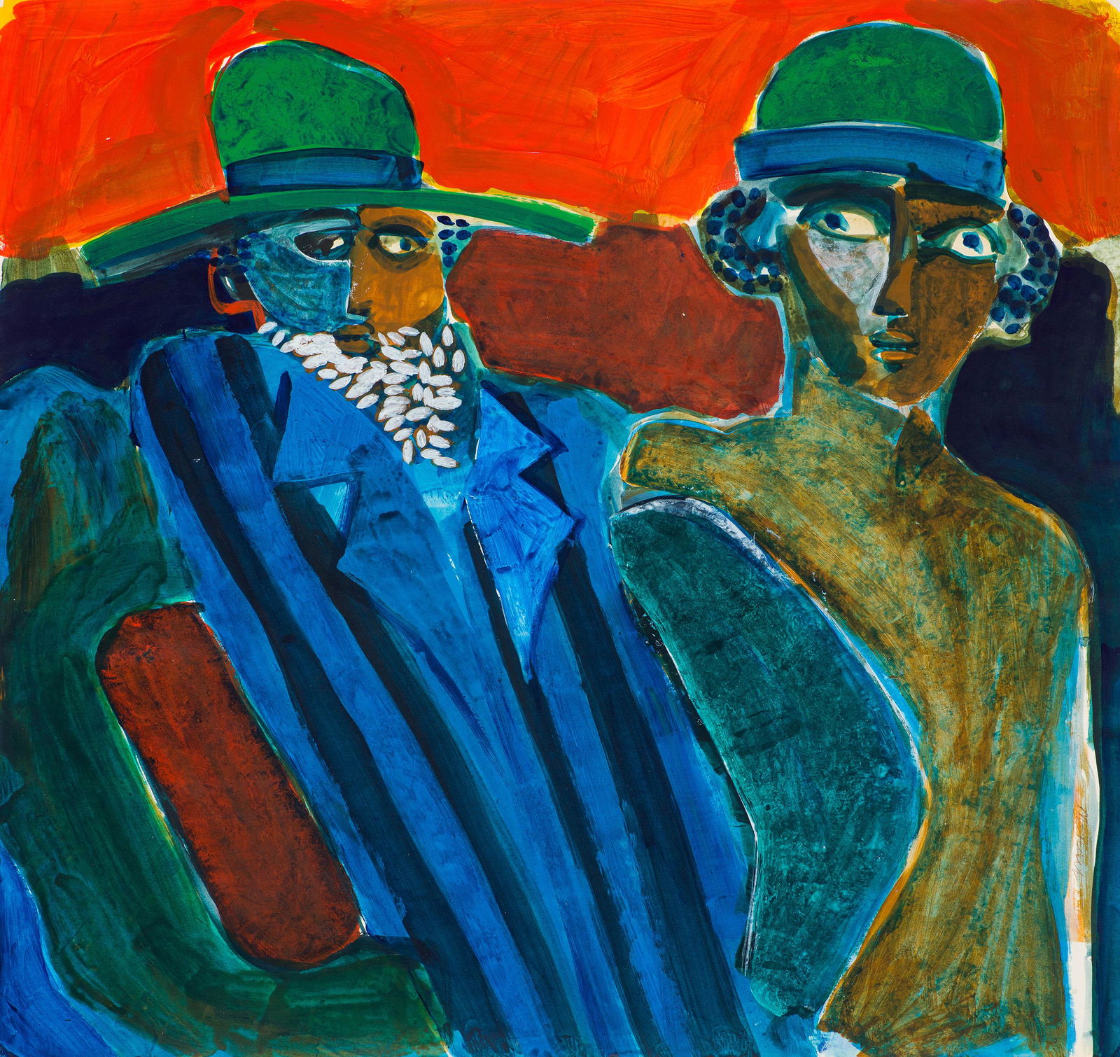 Lloyd McNeill Two Men, 1974 (1 of 1)