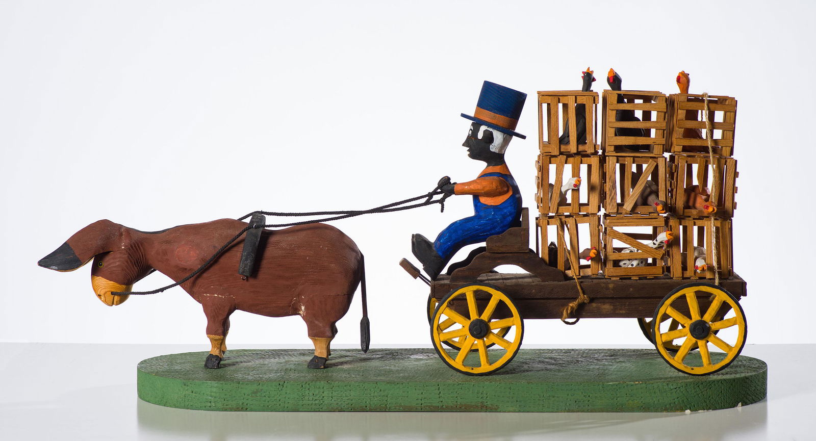 Bryan McNutt Untitled (Coachman with Chickens) (1 of 3)