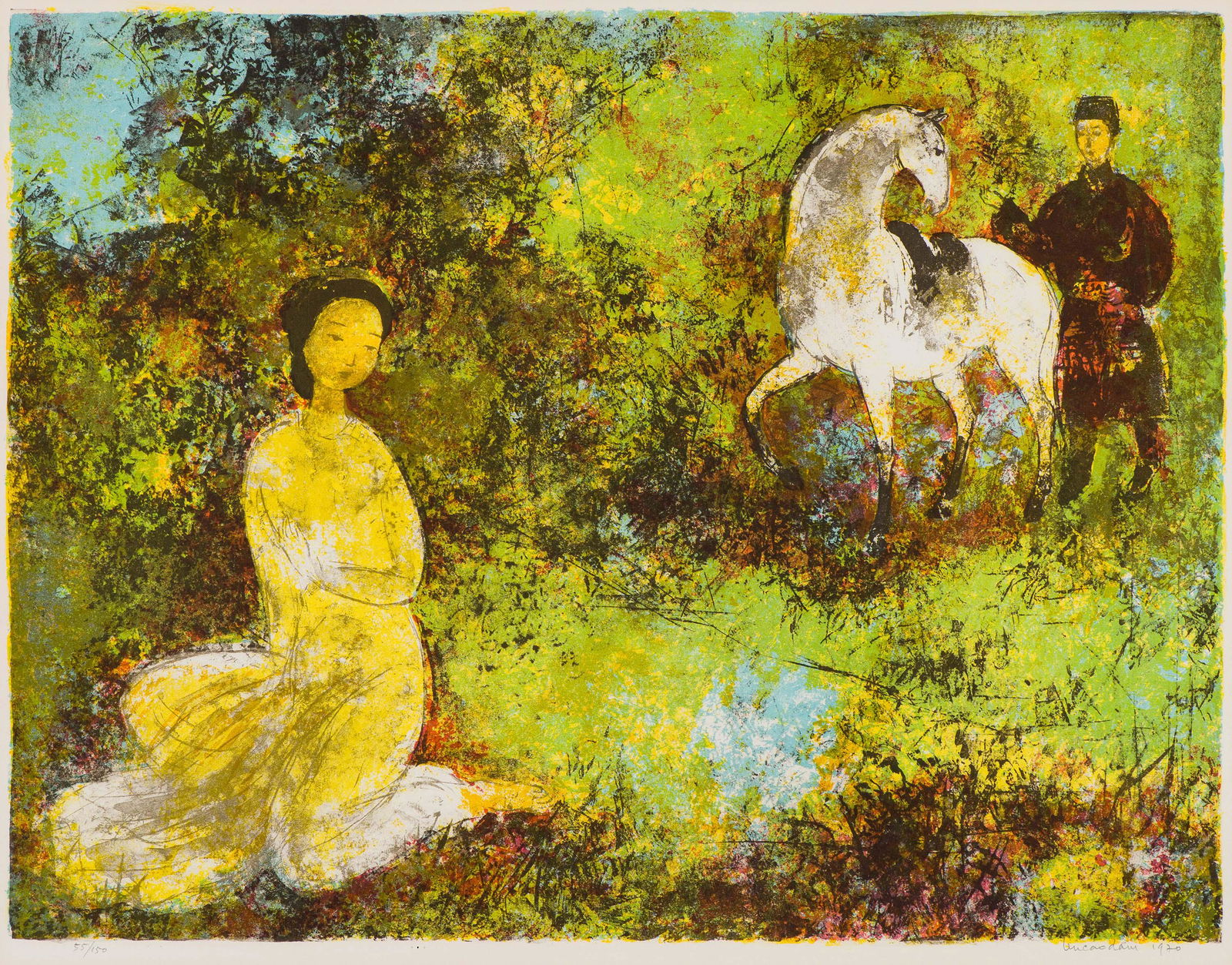 Vu Cao Dam Le Cheval Blanc, 1970 (1 of 2)