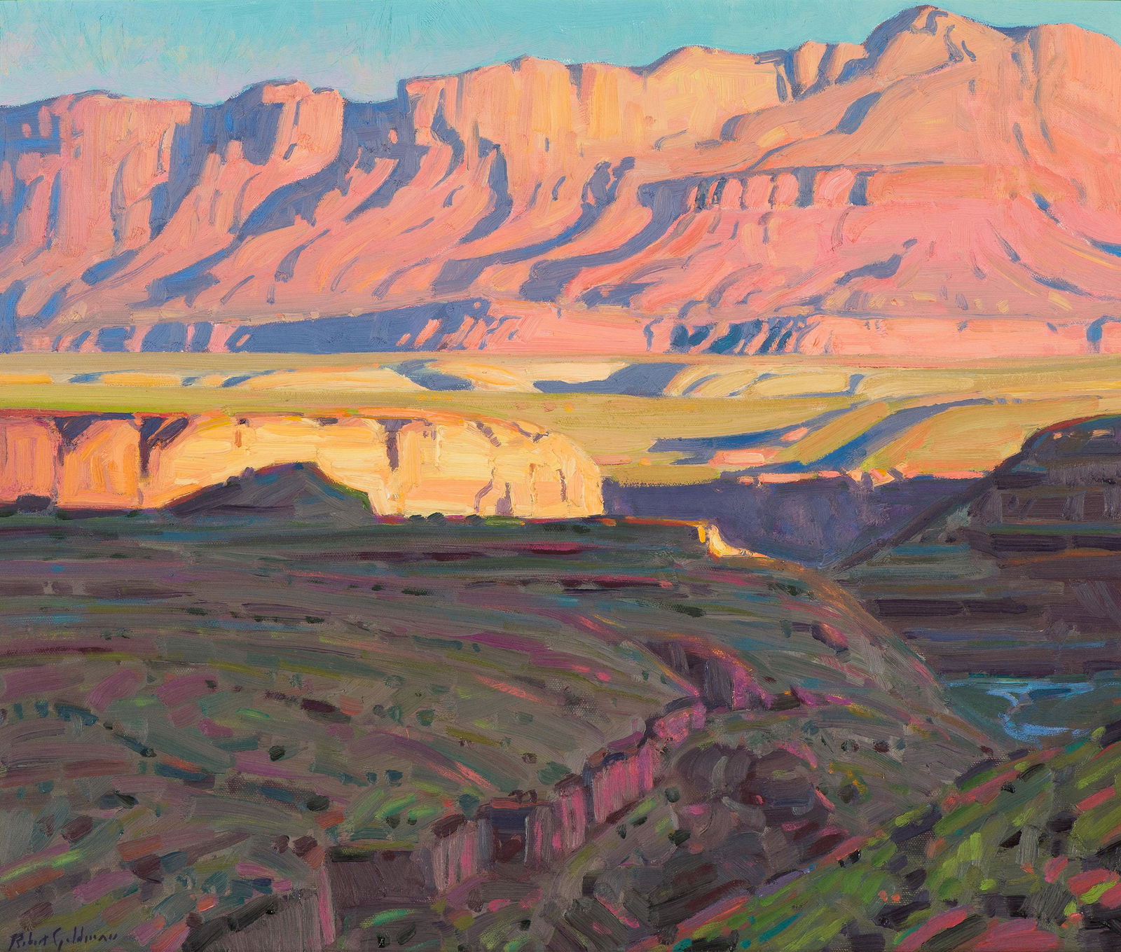 Robert Goldman Sunset - Echo Cliffs, 2014 (1 of 3)