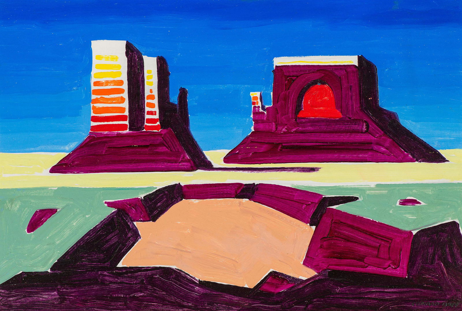 Conrad Buff Monument Valley, 1971 (1 of 5)