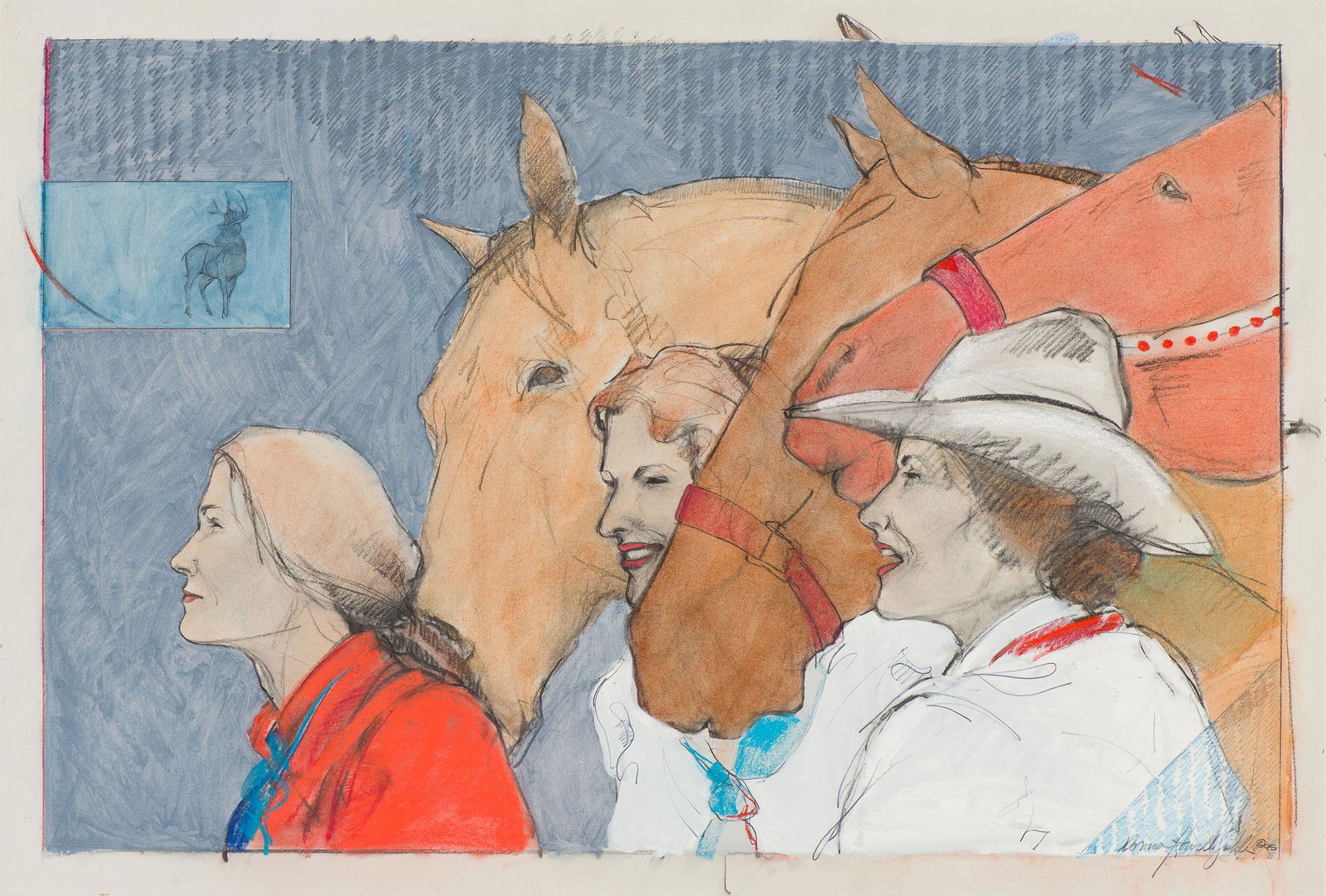 Donna Howell-Sickles Right Behind You, 1995 (1 of 2)