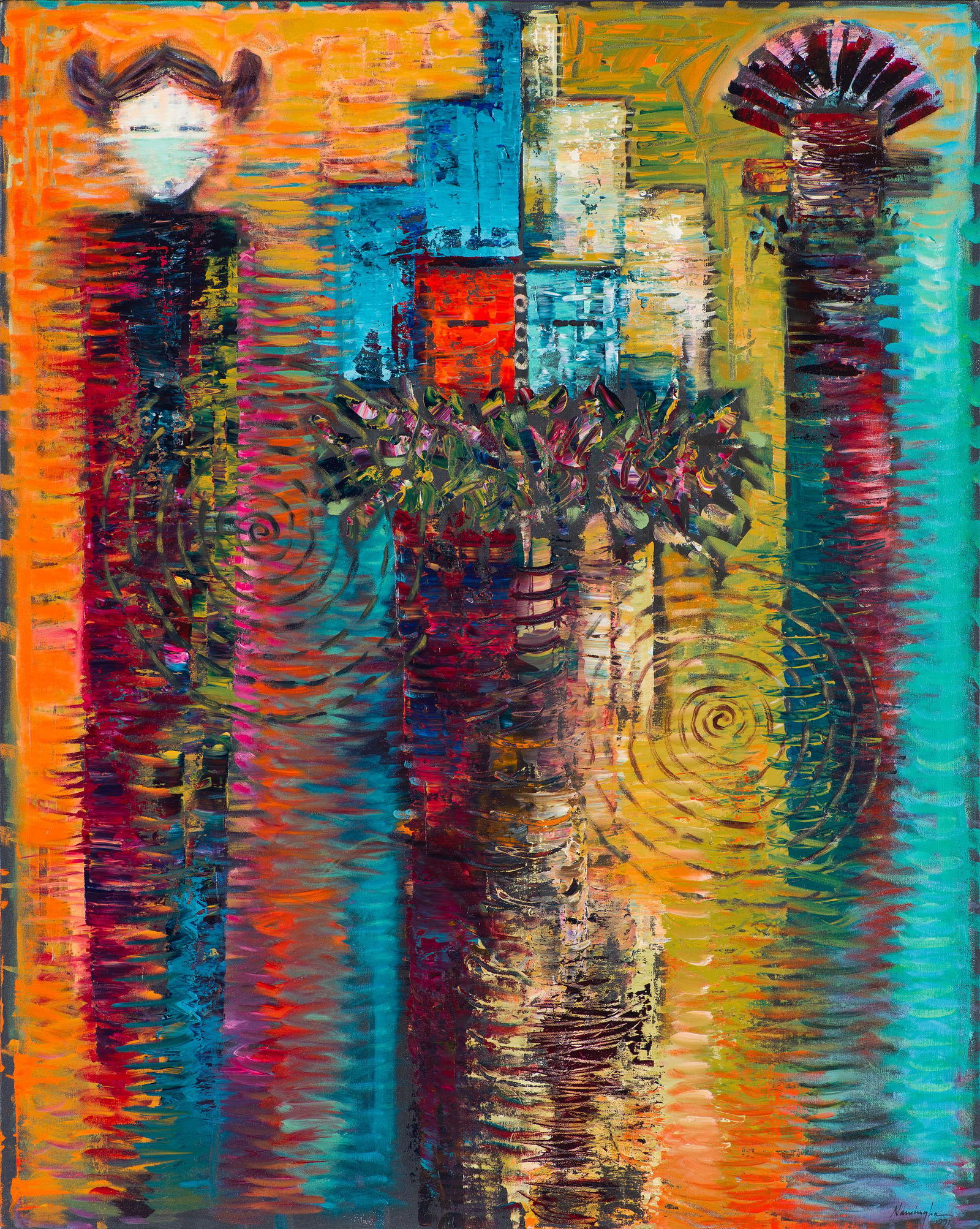 Dan Namingha Summer Chanters, 1991 (1 of 8)