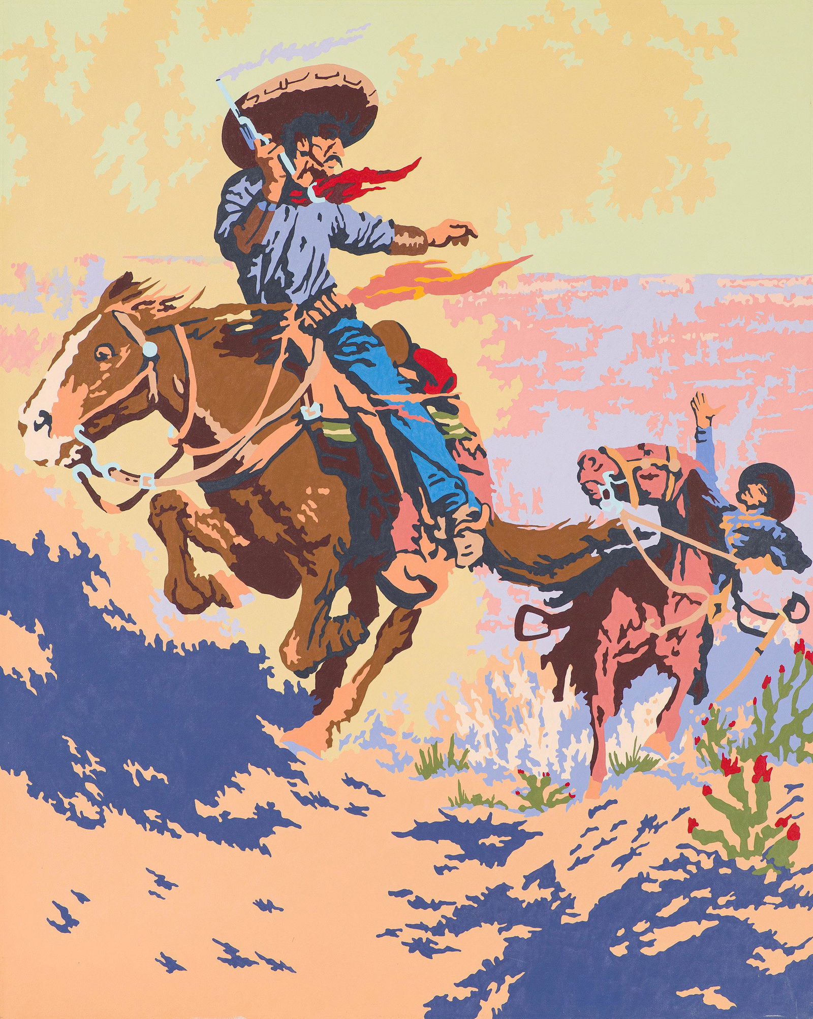 Bill Schenck After Pruett Carter's "The Escape", 1984 (1 of 3)