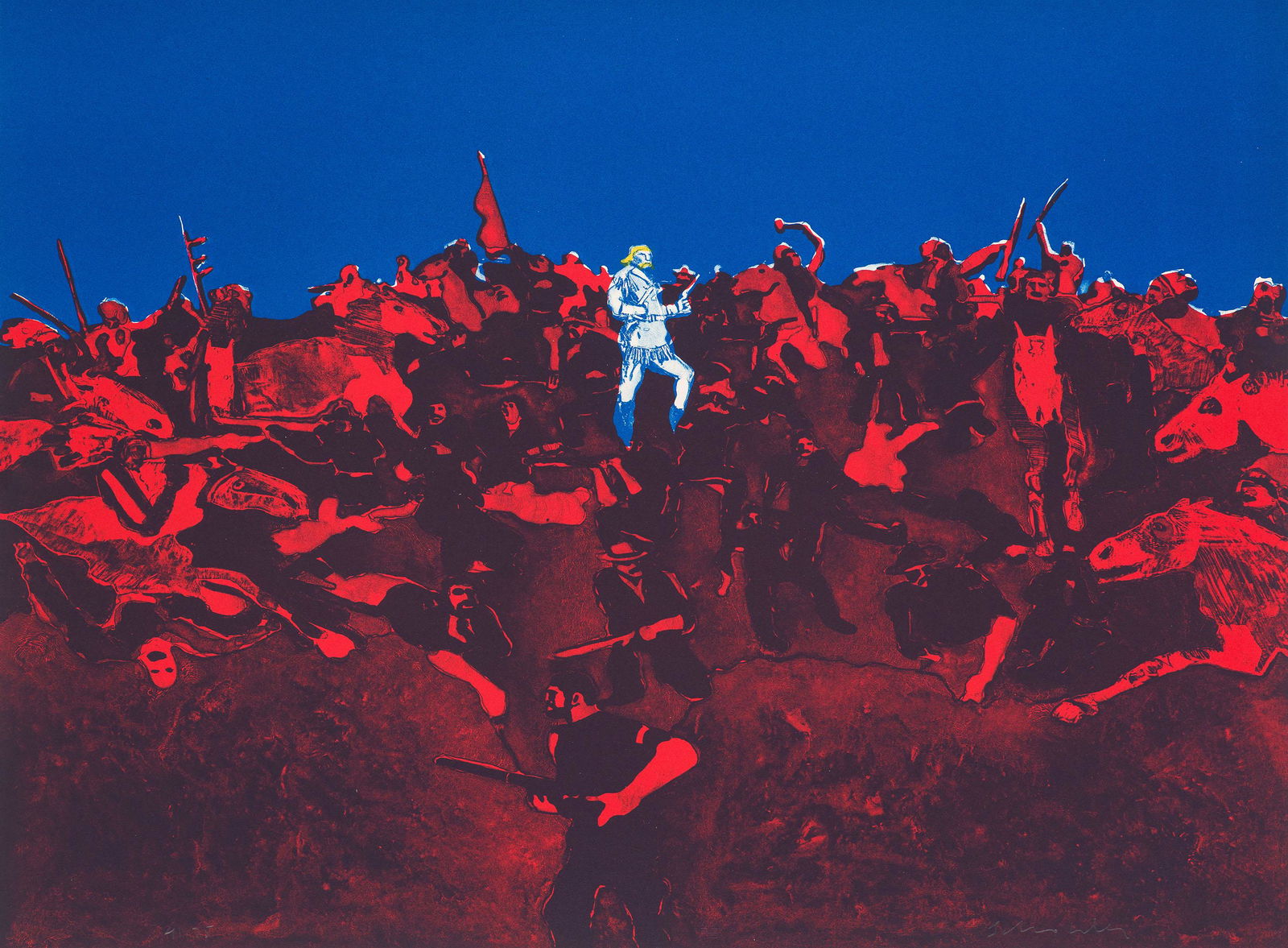 Fritz Scholder American Landscape (First State) (T:76-632), 1976 (1 of 1)