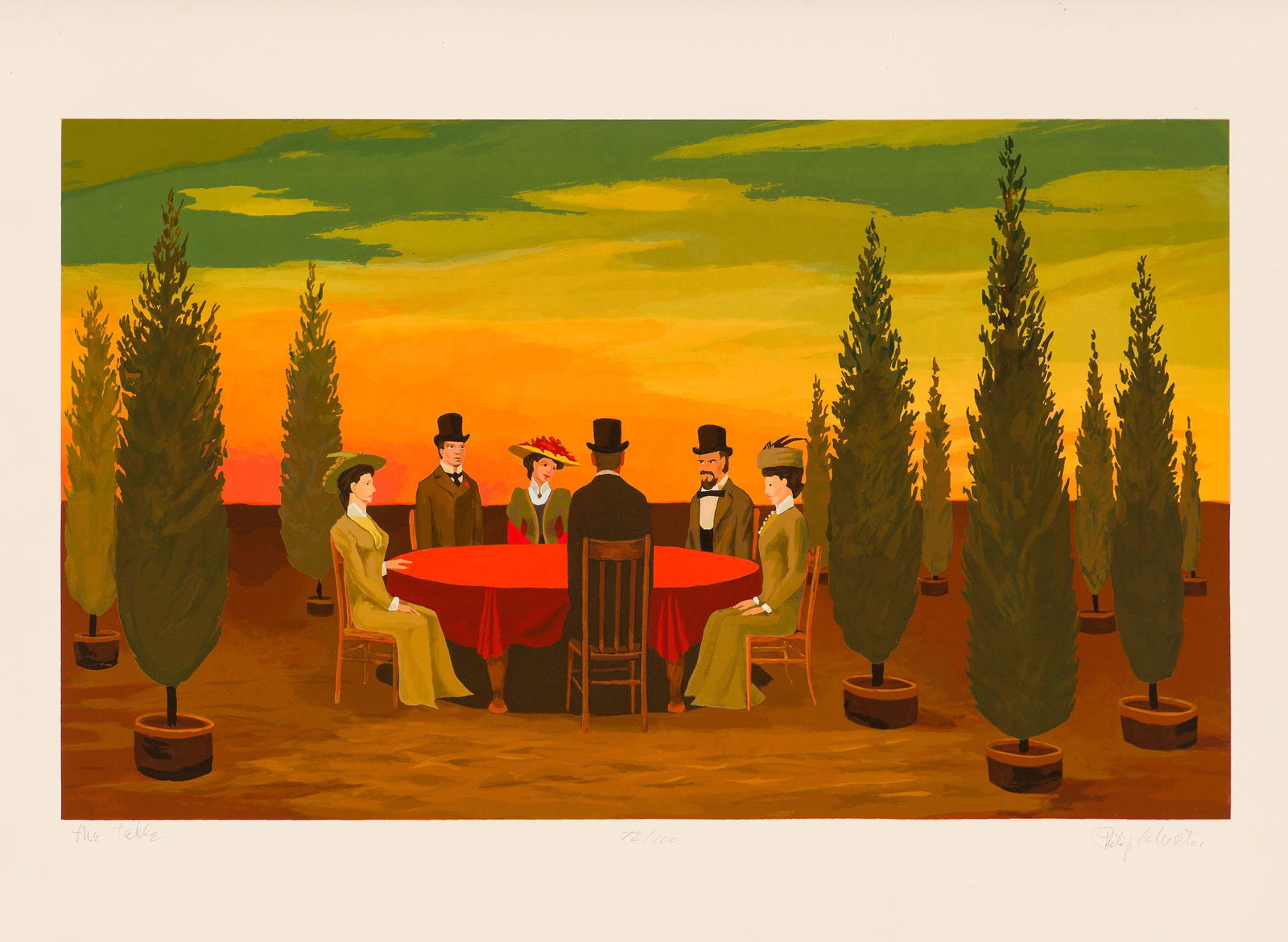 Philip Campbell Curtis The Table, 1984 (1 of 1)