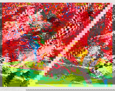 LeRoy Neiman Game of the Century, 1974: LeRoy Neiman (American, 1912-2012) Game of the Century, 1974 Serigraph on paper ed. 234 of 300 21.5 x 27.5 (in) 31 x 35.75 x 1.25 (in) Framed Signed in pencil LeRoy Neiman, lower right From