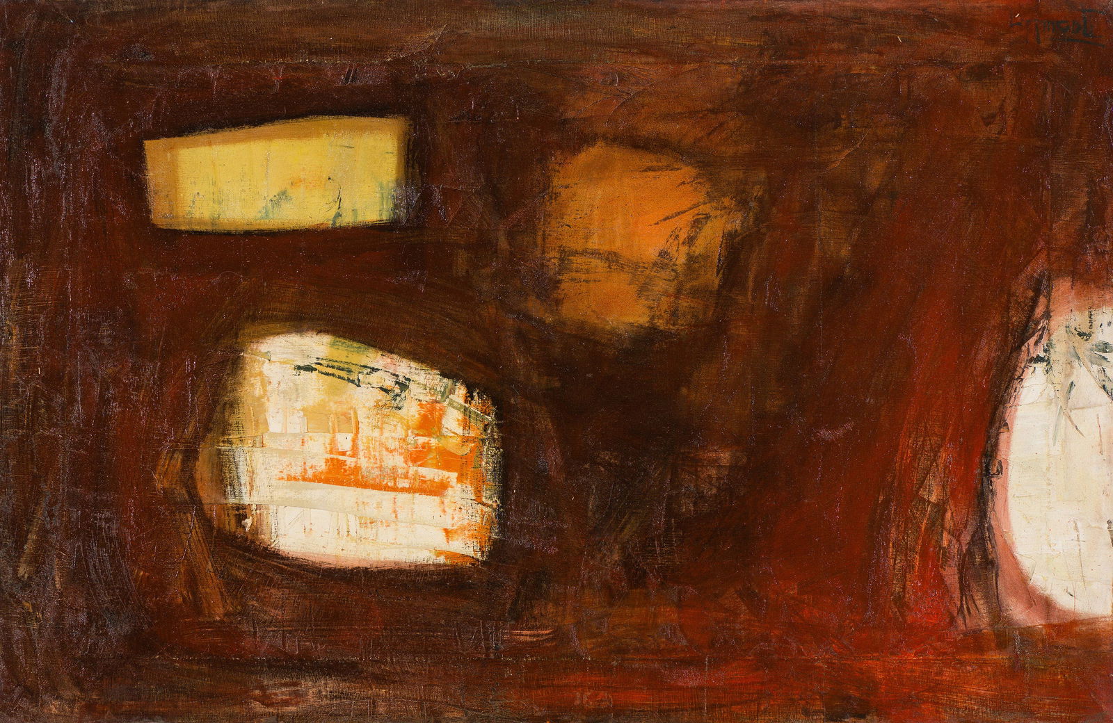 Janet Lippincott Homage to Rembrandt, 1961 (1 of 5)