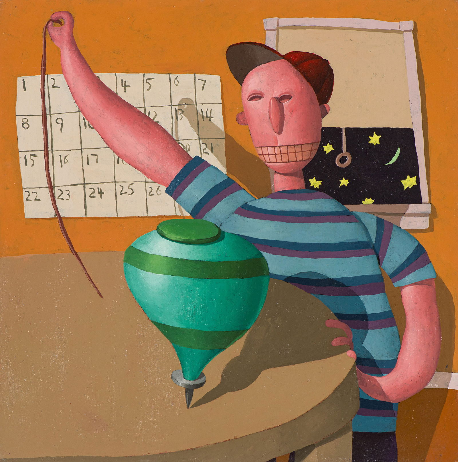 Alan Gerson Boy with Top, 1996 (1 of 2)