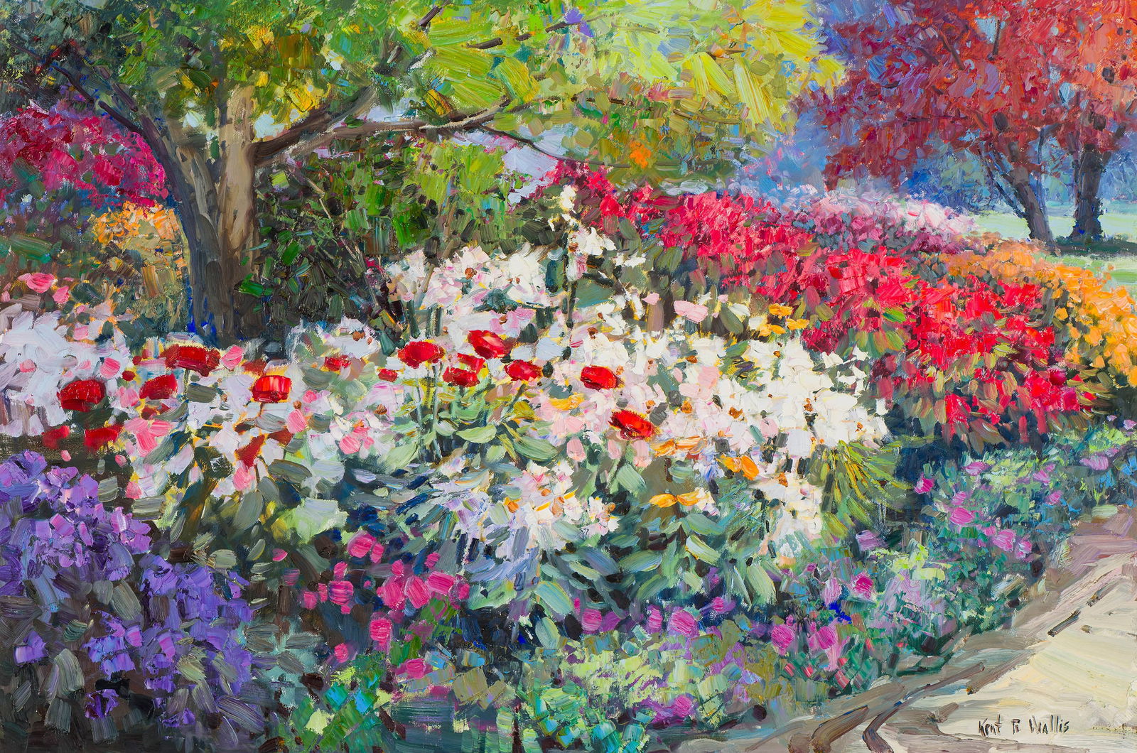 Kent R. Wallis The Garden In Full Bloom, 1996 (1 of 7)