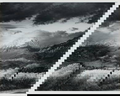 Bruce Barnbaum Basin Mountain, Approaching Storm, 1973: Bruce Barnbaum (American, b. 1943) Basin Mountain, Approaching Storm, 1973 Gelatin silver print mounted on archival board 15.375 x 19.375 (in) 24.25 x 30.25 x 1 (in) Framed Signed in pencil Barnbaum,