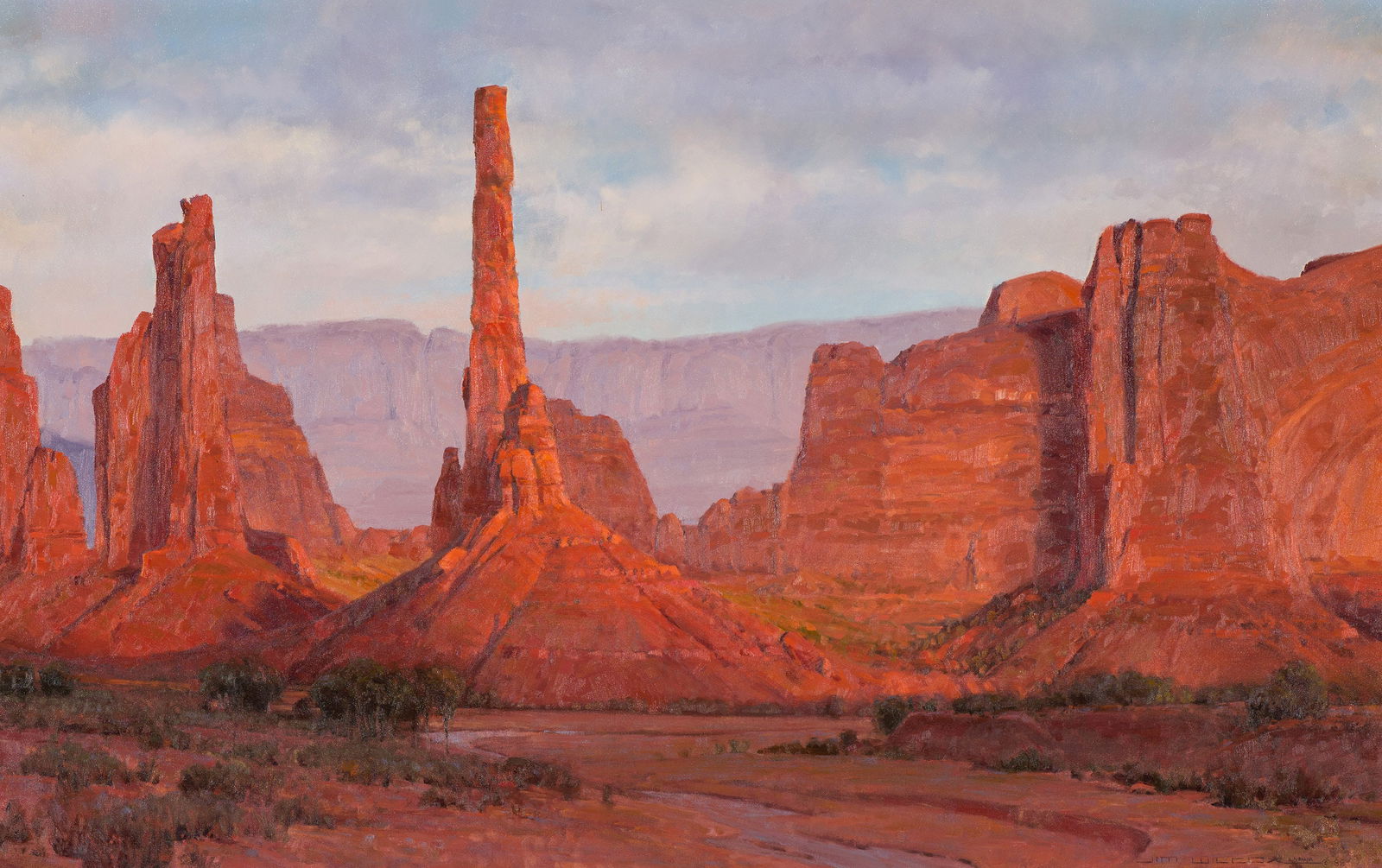 Jim Wilcox Towers of Time, 1988 (1 of 3)