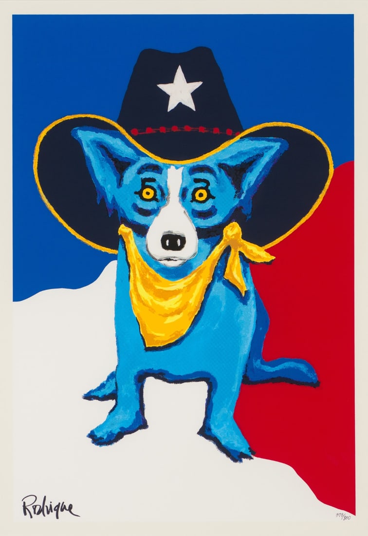 George Rodrigue I Wanna Be a Texas Ranger, 1997 (1 of 2)