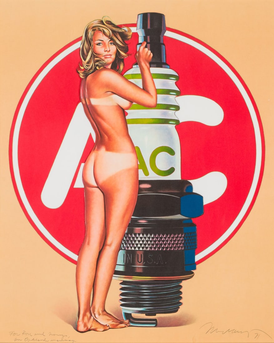 Mel Ramos A.C. Annie (GC 3-71; Z 66), 1971 (1 of 2)