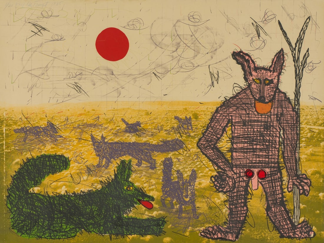 Roy De Forest Untitled, 1985 (1 of 2)