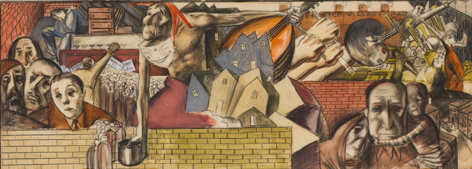 Anton Refregier Untitled (New York) (1 of 3)