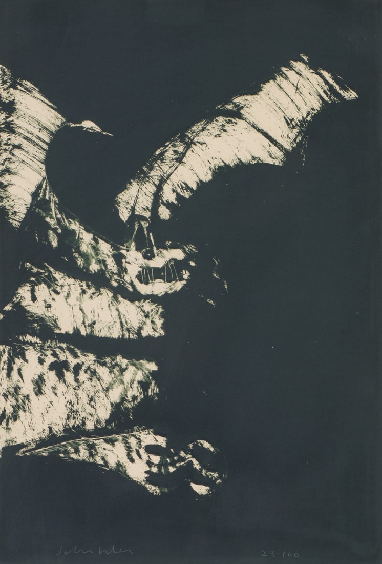 Fritz Scholder Anpao/Bat (T: 76-661), 1976 (1 of 2)