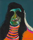 Fritz Scholder Blind Indian, 1973