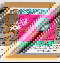 (1) Breakdance & Limited Edition Poster in Plastic Encasement