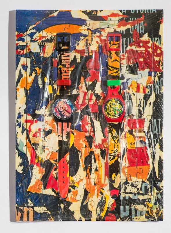 Mimmo Rotella: (1) Marilyn & (1) Bengala (1 of 1)