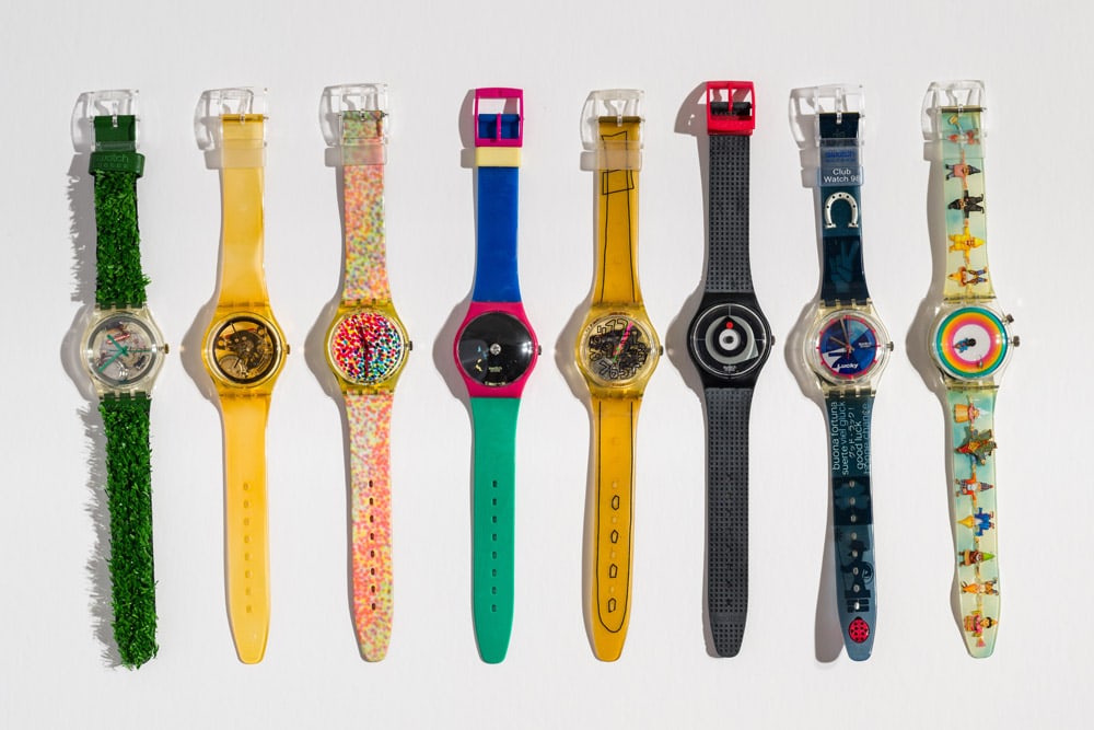 (8) Various Swatch Collector's & Club Swatches (1 of 3)